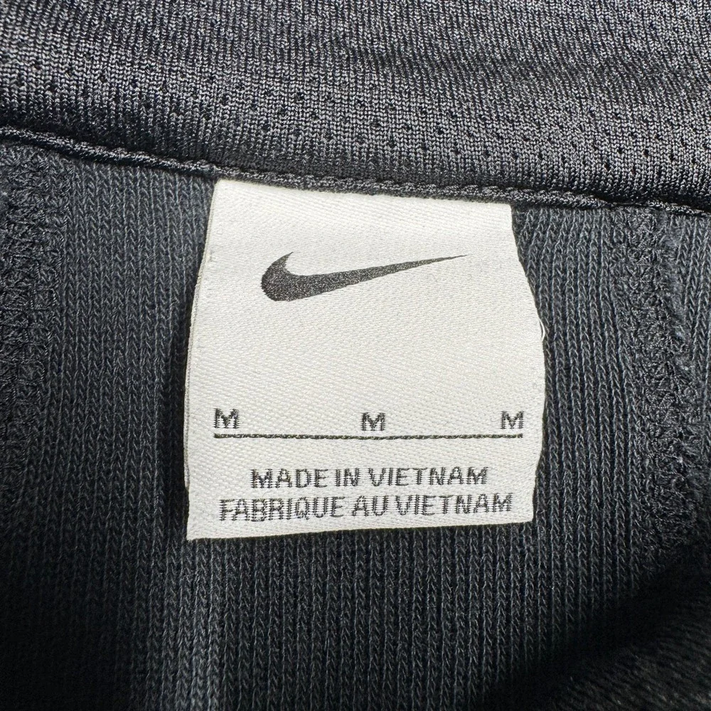Nike Sport Cover Up Golf 1/4 Zip Pullover Black 400099-010 Men's Size M‎